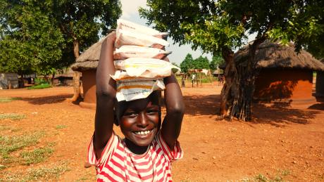 Feeding hungry children