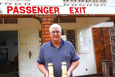 MAF passenger Joe Weller 